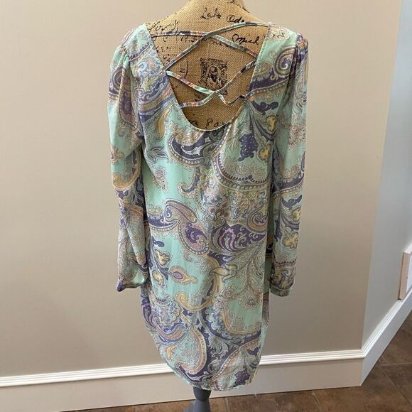 Blu Pepper- Nordstrom. Dress lined size L - Picture 2 of 6